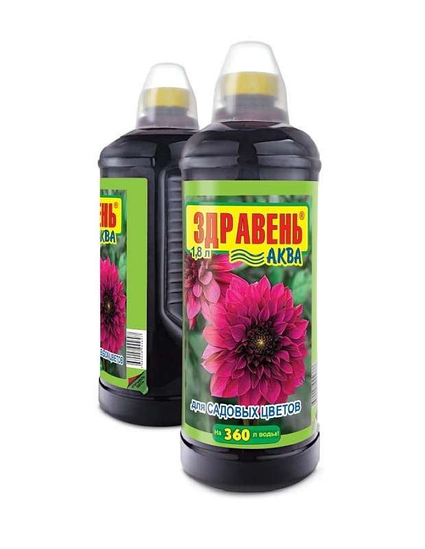 Удобрение Здравень АКВА садовые цветы 